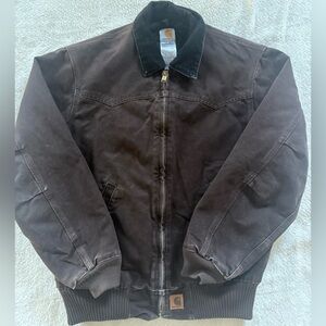 Vintage Carhartt Santa Fe Quilted Canvas Jacket (M)